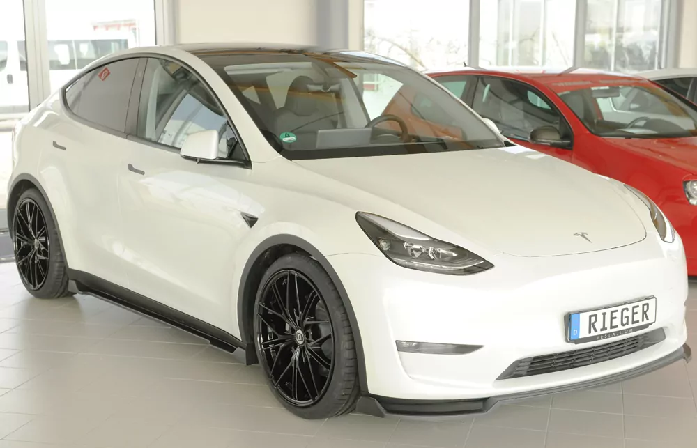 Rieger Spoilerschwert matt schwarz für Tesla Model Y  (003)  03.20-