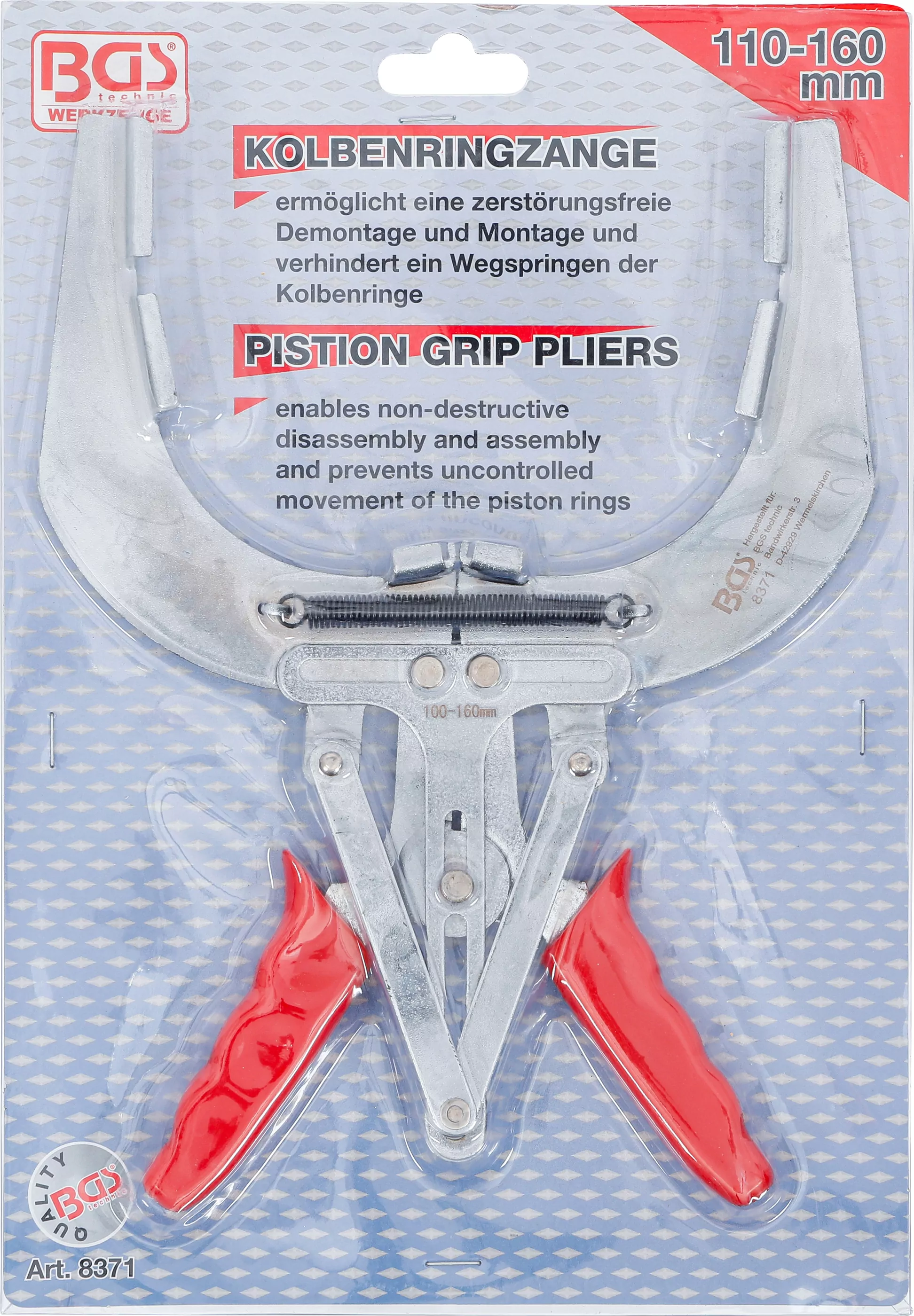 Kolbenring-Zange | 40 - 100 mm