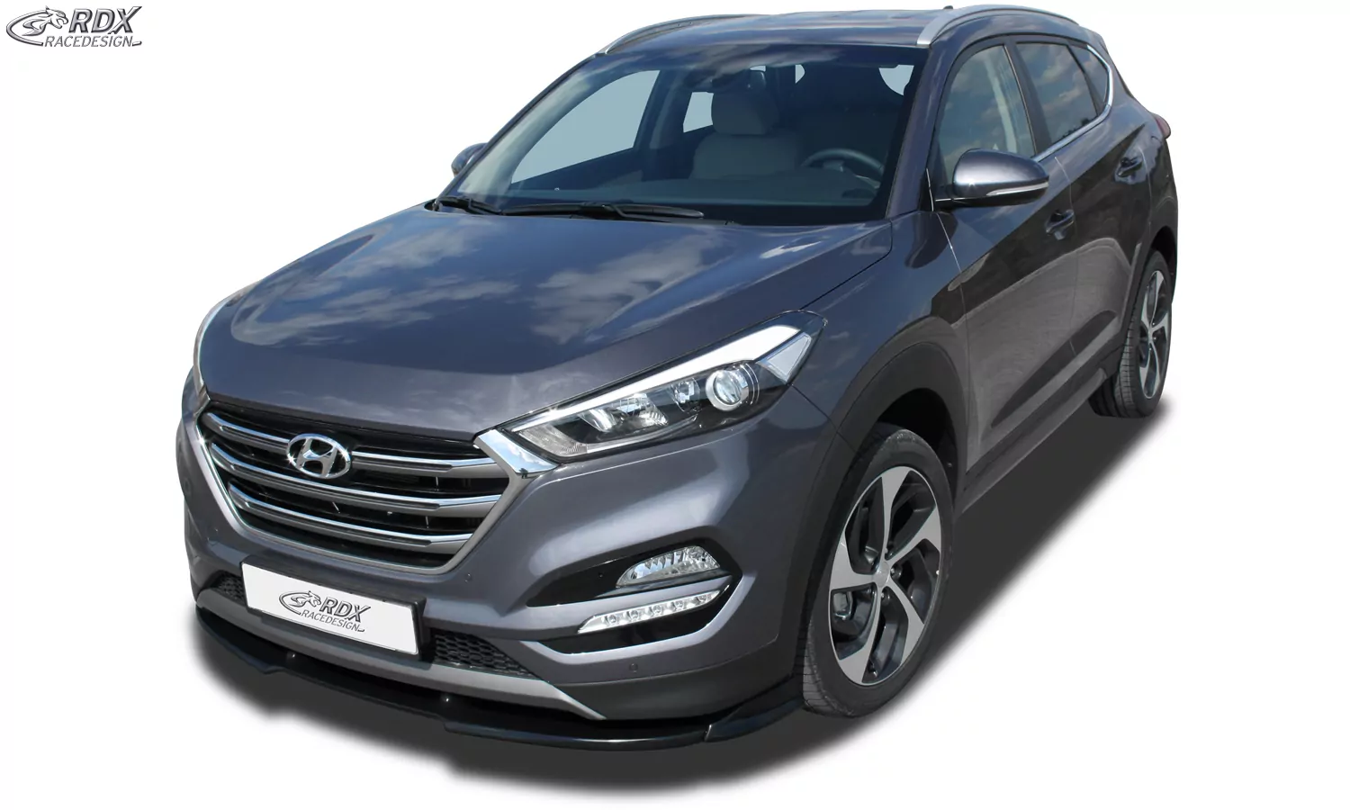 RDX Frontspoiler VARIO-X für HYUNDAI Tucson (TL) 2015-2018 Frontlippe Front Ansatz Vorne Spoilerlippe
