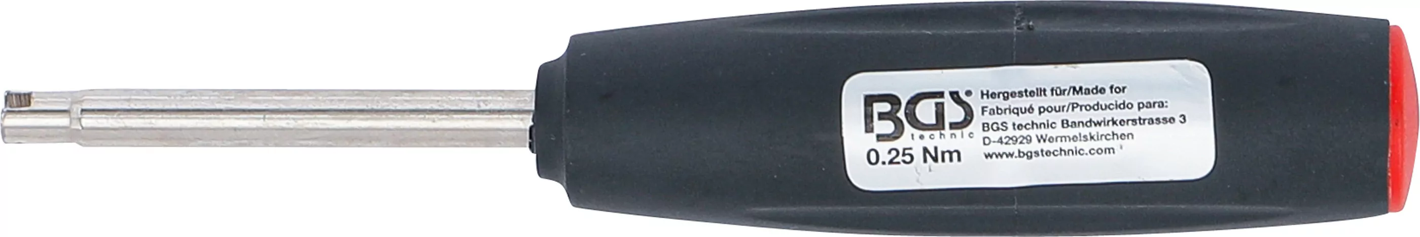 Drehmomentschrauber für Ventil-Einsätze | 0,25 Nm