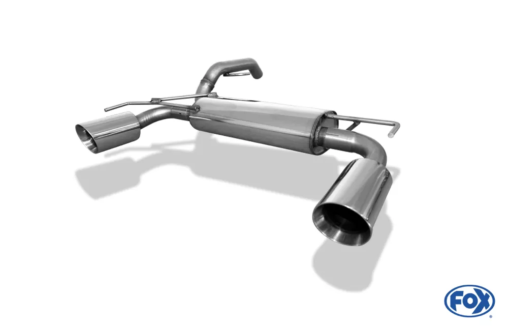 Opel Adam S  Endschalldämpfer quer Ausgang rechts/links - 1x90 Typ 25 rechts/links