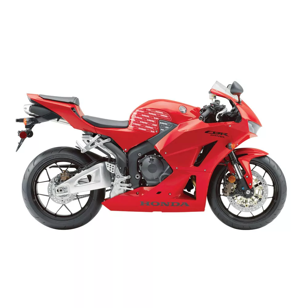 Stompgrip Traction Pad Volcano für Honda CBR600 RR 13-22 Hybrid