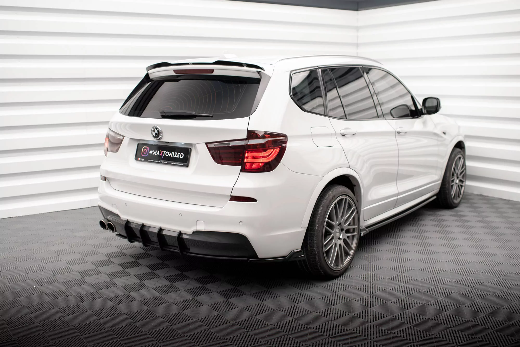 Street Pro Heckschürze Für BMW X3 M-Paket F25
