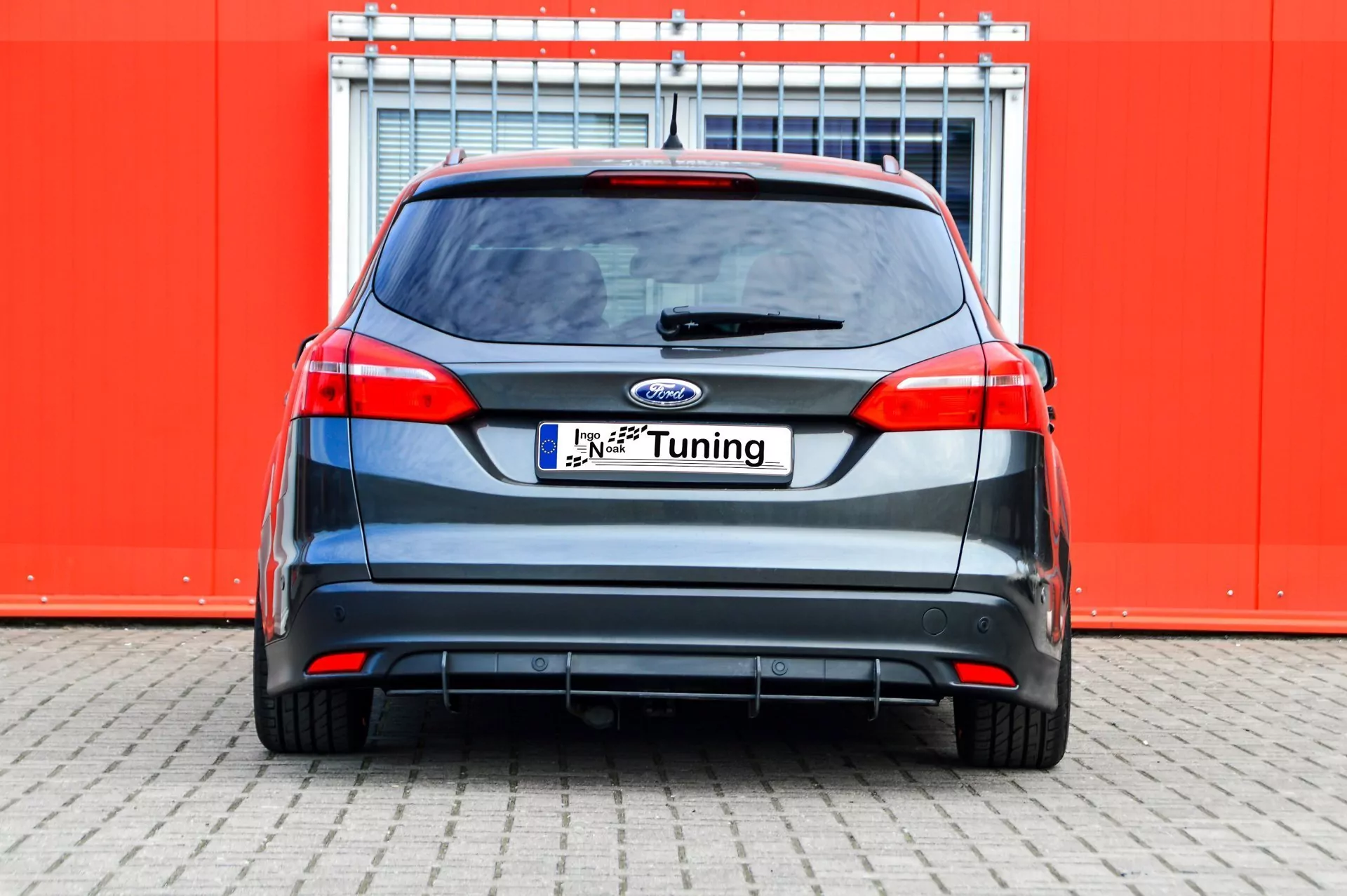 Heckansatz Diffusor für Ford Focus Turnier DYB ab Bj.2014-2018