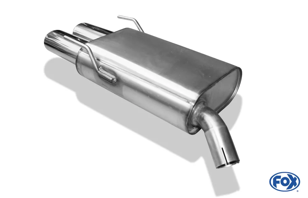 Opel Vectra C/ Vectra C GTS  Endschalldämpfer zweiflutig - 2x106x71 Typ 32