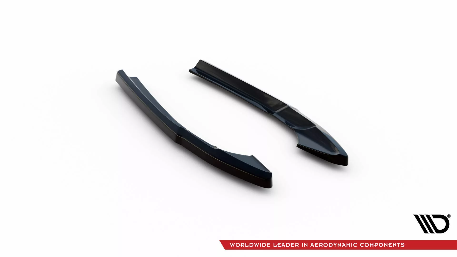 Heck Ansatz Flaps Diffusor Für Audi S4 B9 Facelift Schwarz Hochglanz