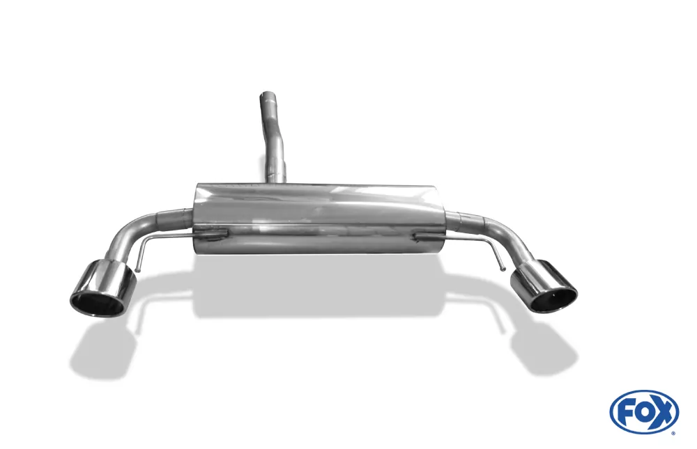 Opel Astra K Schrägheck  Endschalldämpfer quer Ausgang rechts/links - 129x106 Typ 32 rechts/links