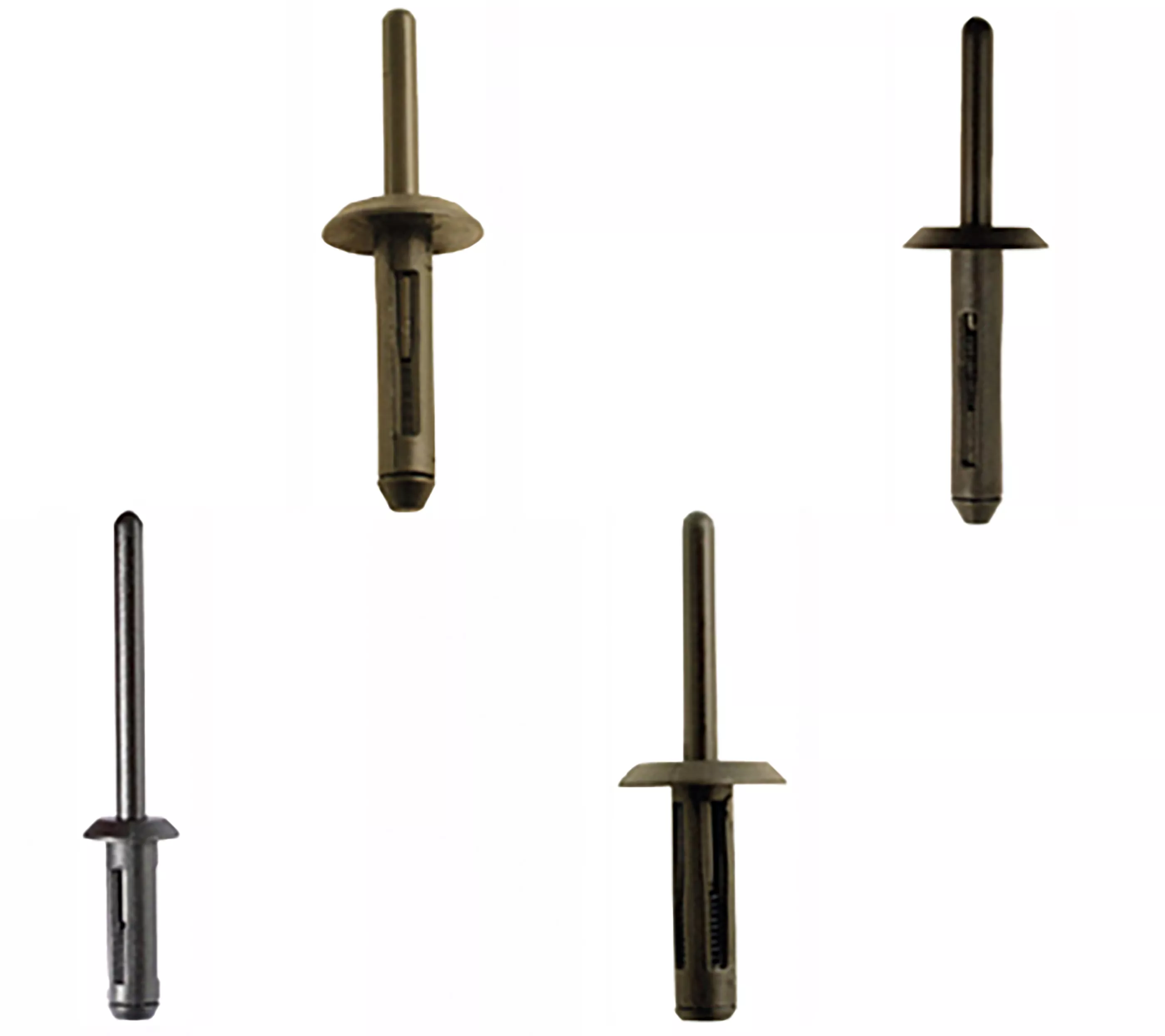 Kunststoffnieten-Sortiment | für GM, BMW, Chrysler, VW, Ford | 235-tlg.