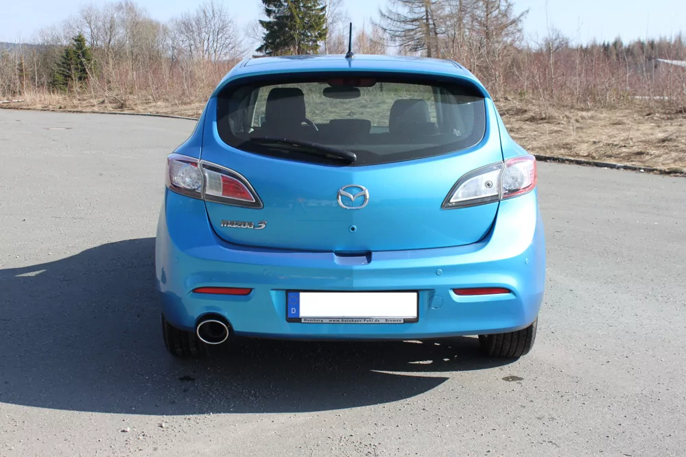 Mazda 3 BL - Diesel  Endschalldämpfer - 129x106 Typ 32