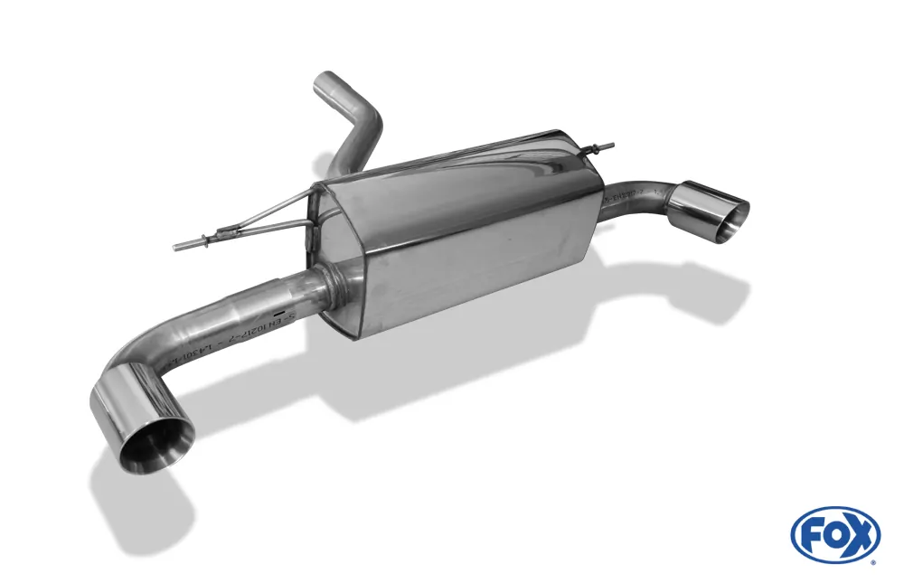 BMW F20/F21 - 120d  Endschalldämpfer quer Ausgang rechts/links - 1x90 Typ 25 rechts/links