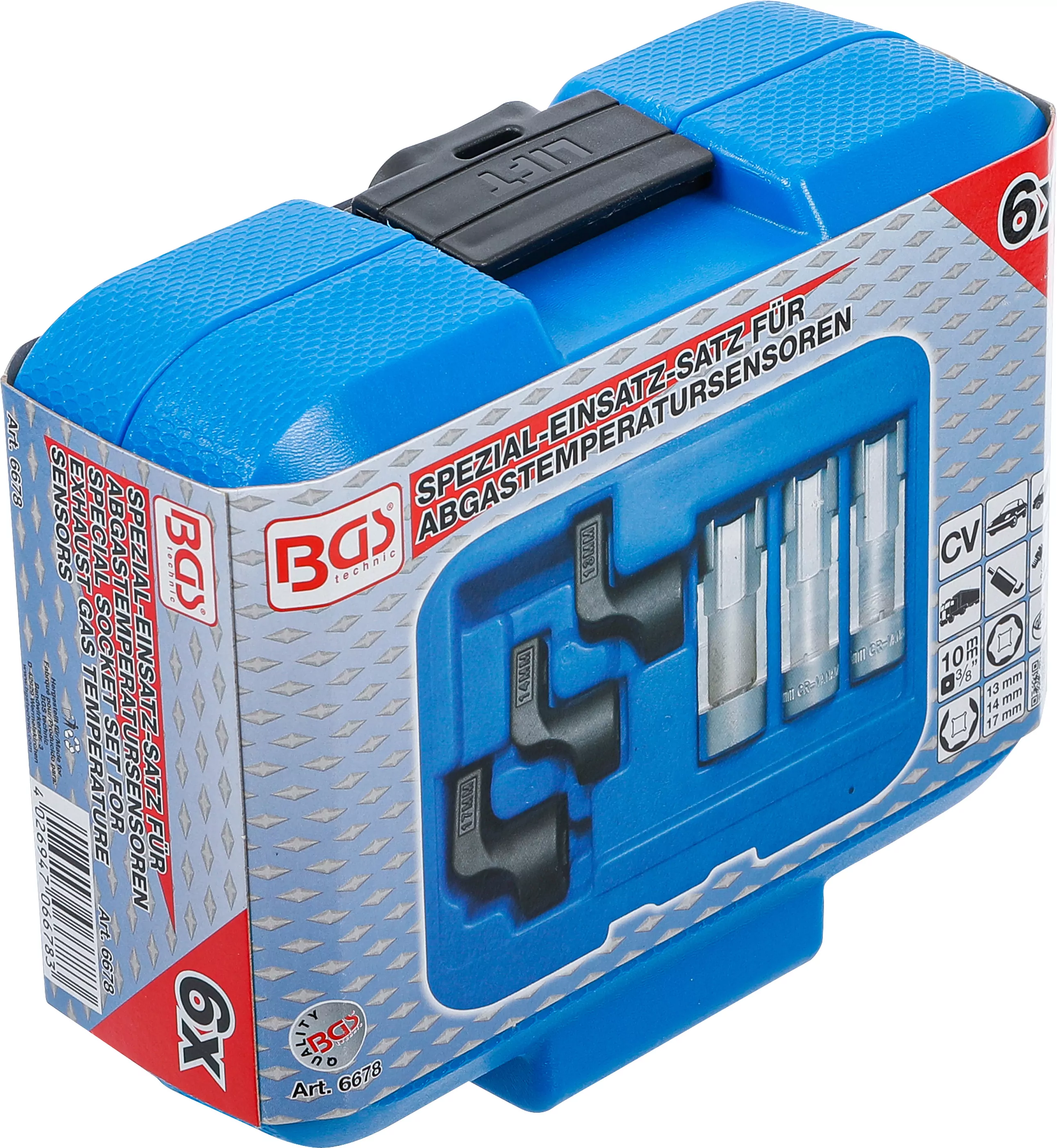 Abgastemperatursensoren-Spezial-Einsatz-Satz (EGT / NOx) | 6-tlg.