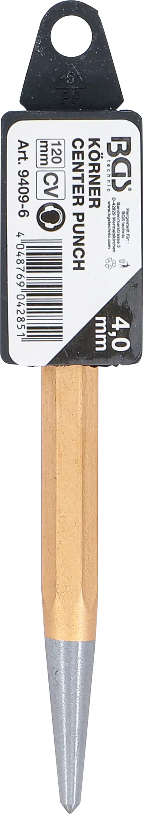 Körner | DIN 7250 | 4 x 10 x 120 mm