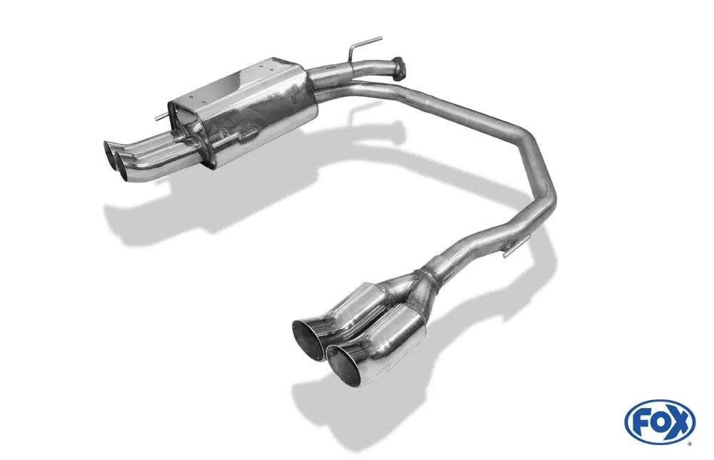Opel Astra G-CC Fließheck  Endschalldämpfer Ausgang rechts/links - 2x76 Typ 18 rechts/links