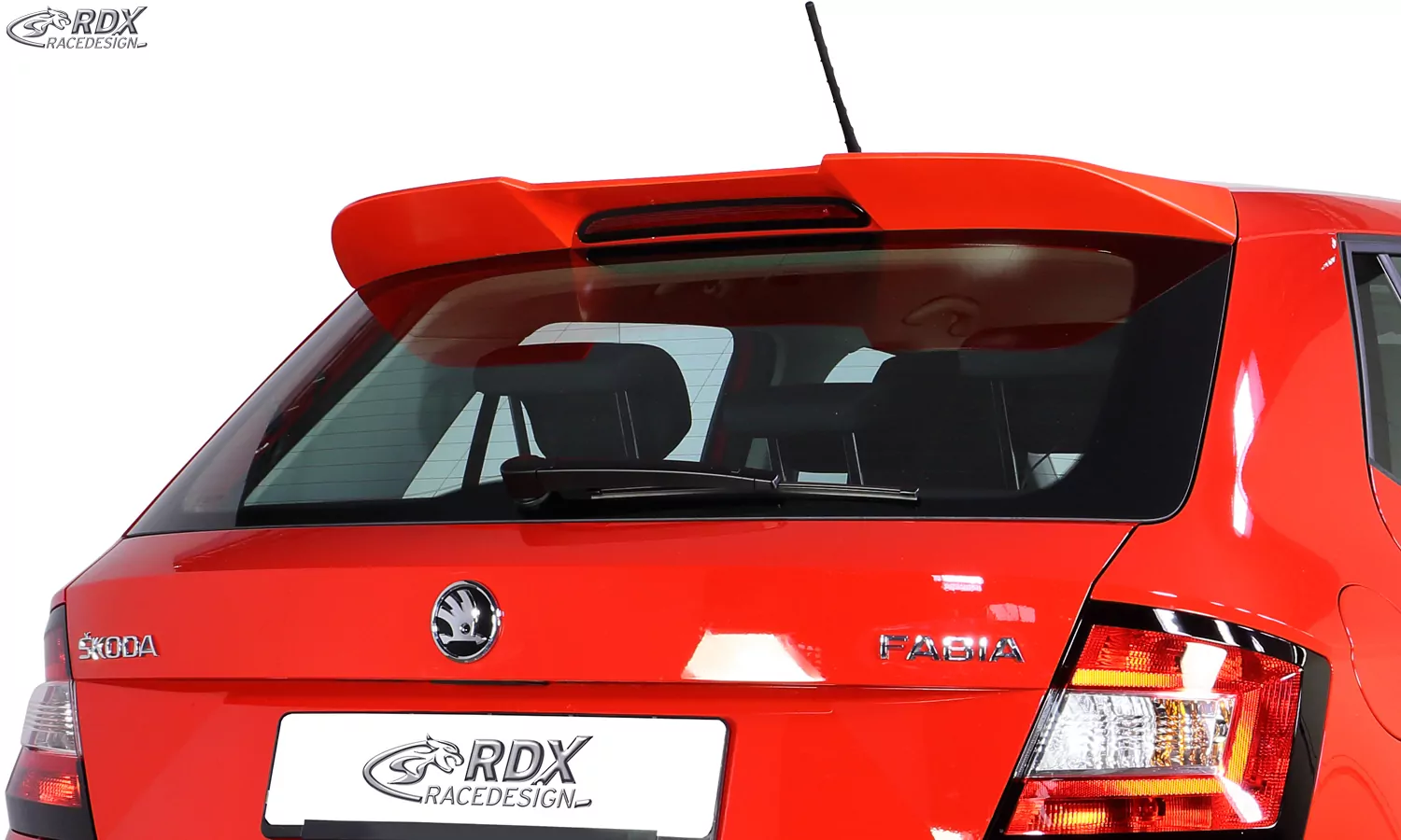 RDX Heckspoiler für SKODA Fabia 3 (NJ/5J) Dachspoiler Spoiler