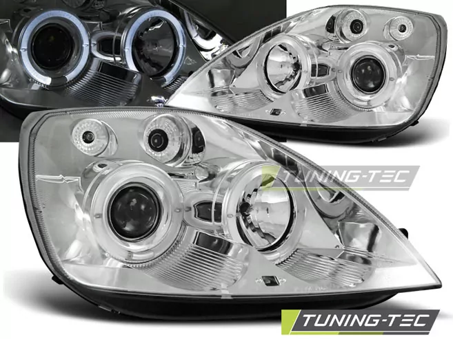 FORD FIESTA MK6 05.02-08.05 ANGEL EYES CHROME