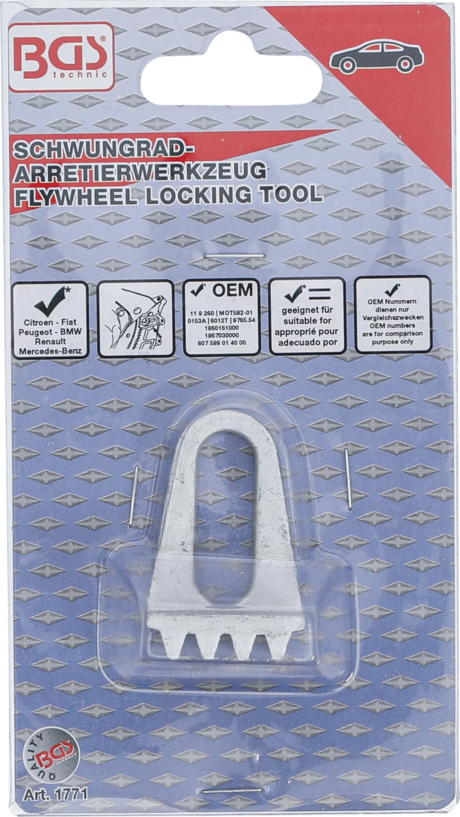 Schwungrad-Arretierwerkzeug | für Citroen, Fiat, Peugeot
