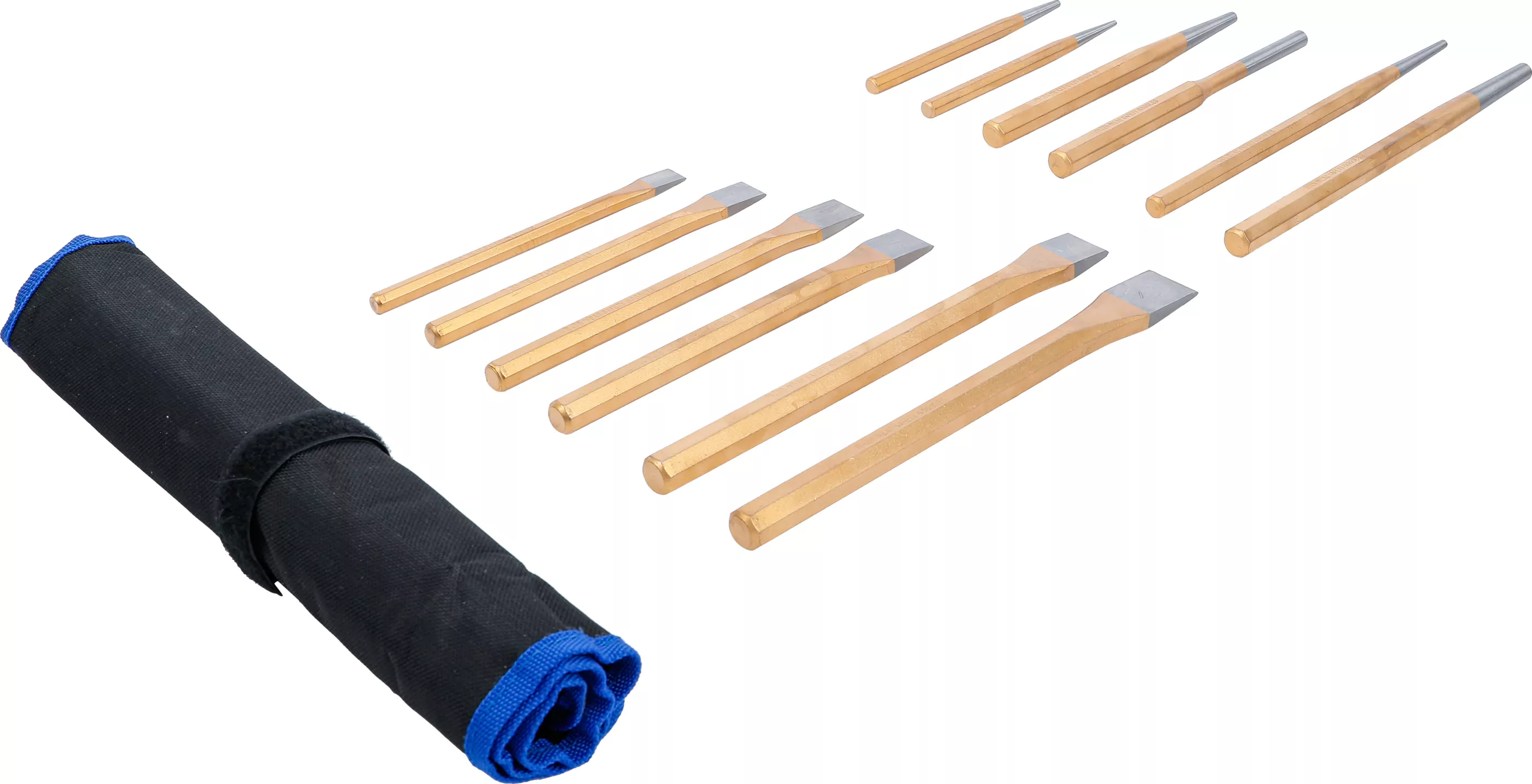 Splintentreiber-/ Meissel-/ Körner-Satz | 12-tlg.