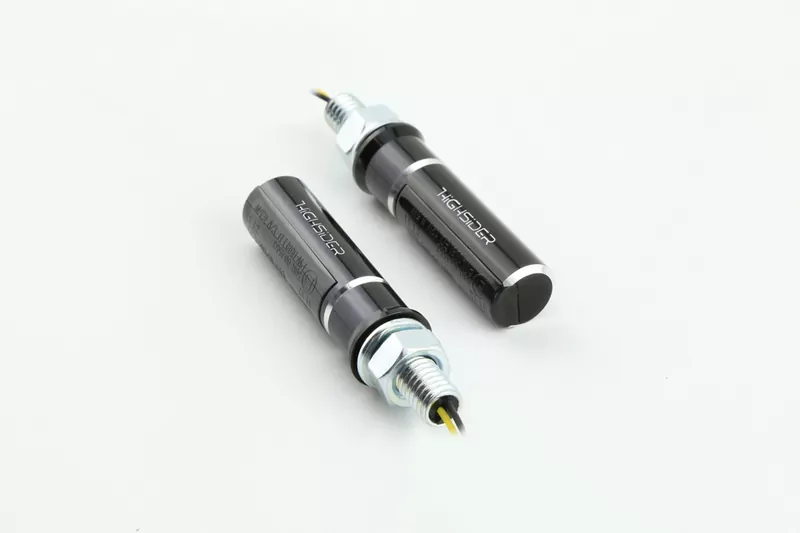 HIGHSIDER pro Conero LED Indicator Black/Translucent E-Approved (Pair)