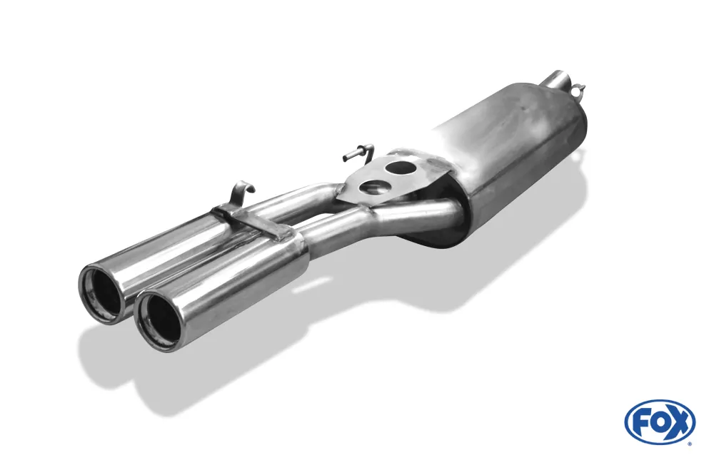 VW Golf III Variant  Endschalldämpfer - 2x76 Typ 13