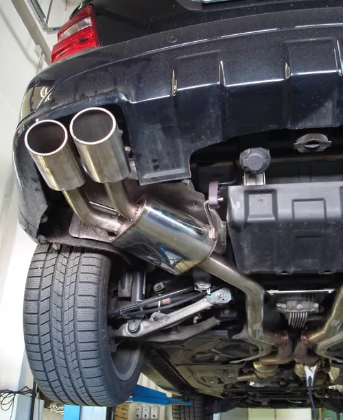 Mercedes M-Klasse ML63 - W164  Endschalldämpfer rechts/links - 2x115x85 Typ 44 rechts/links