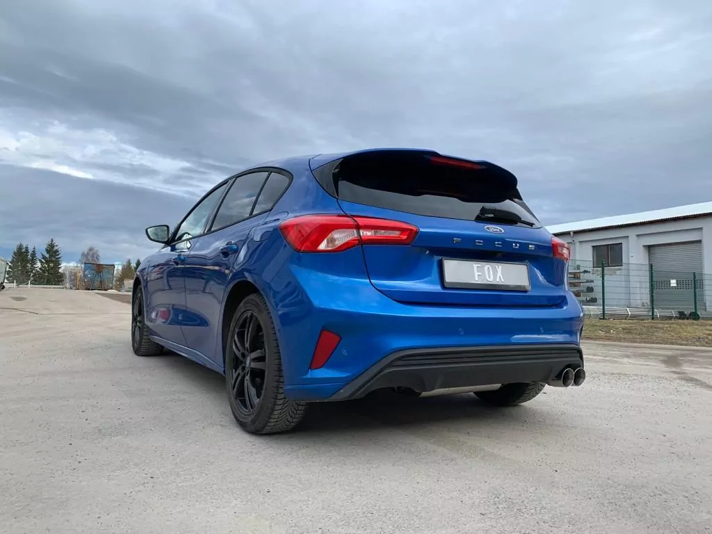 Ford Focus IV ST-Line - Einzelradaufhängung  Endschalldämpfer Ausgang rechts - 2x90 Typ 25