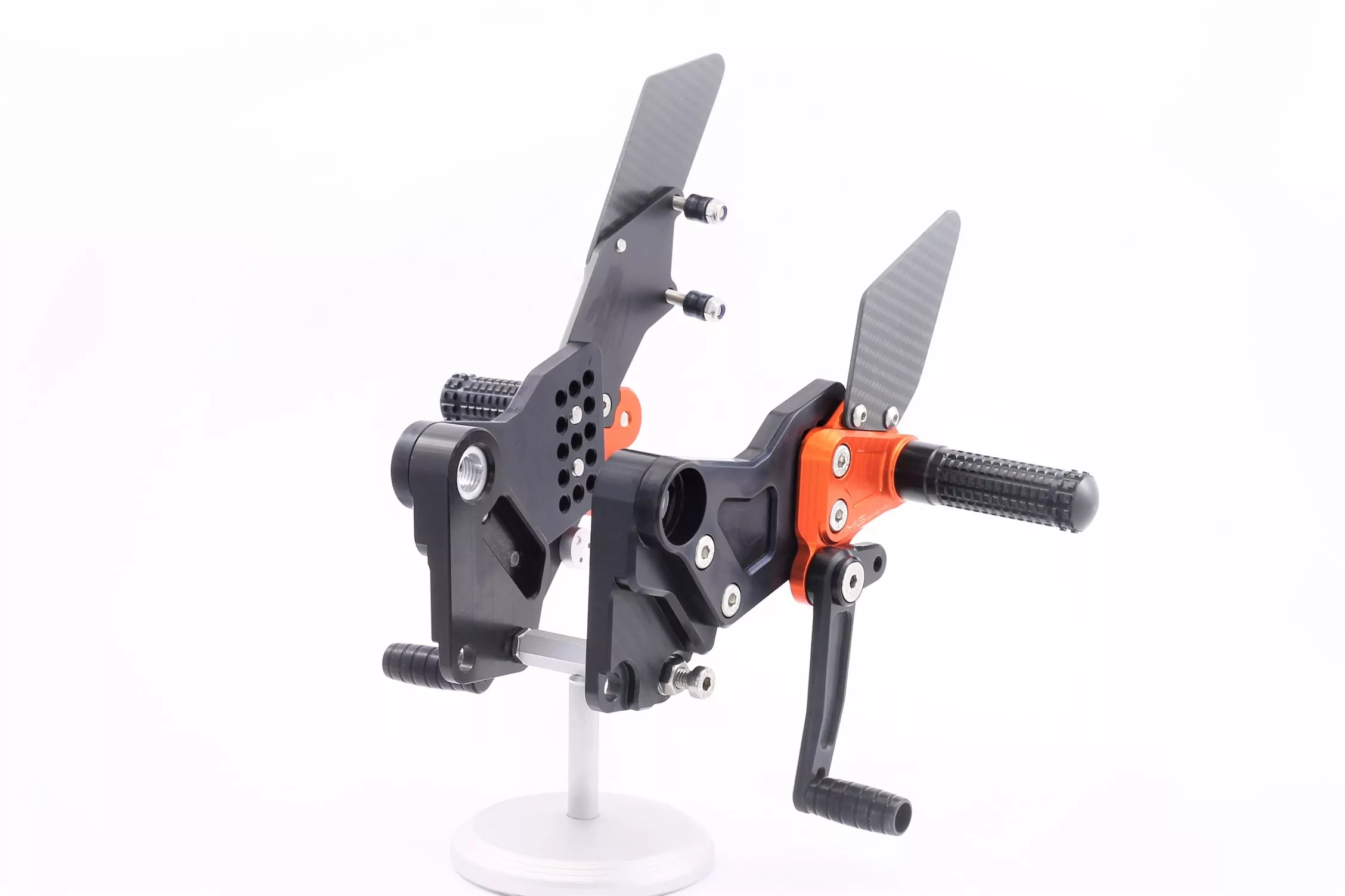 MG Biketec Sportfussrastenanlage / Rastenanlage / Fußrastenanlage mit ABE, gültig in D - A - CH für KTM 125 RC ab 2017-2019