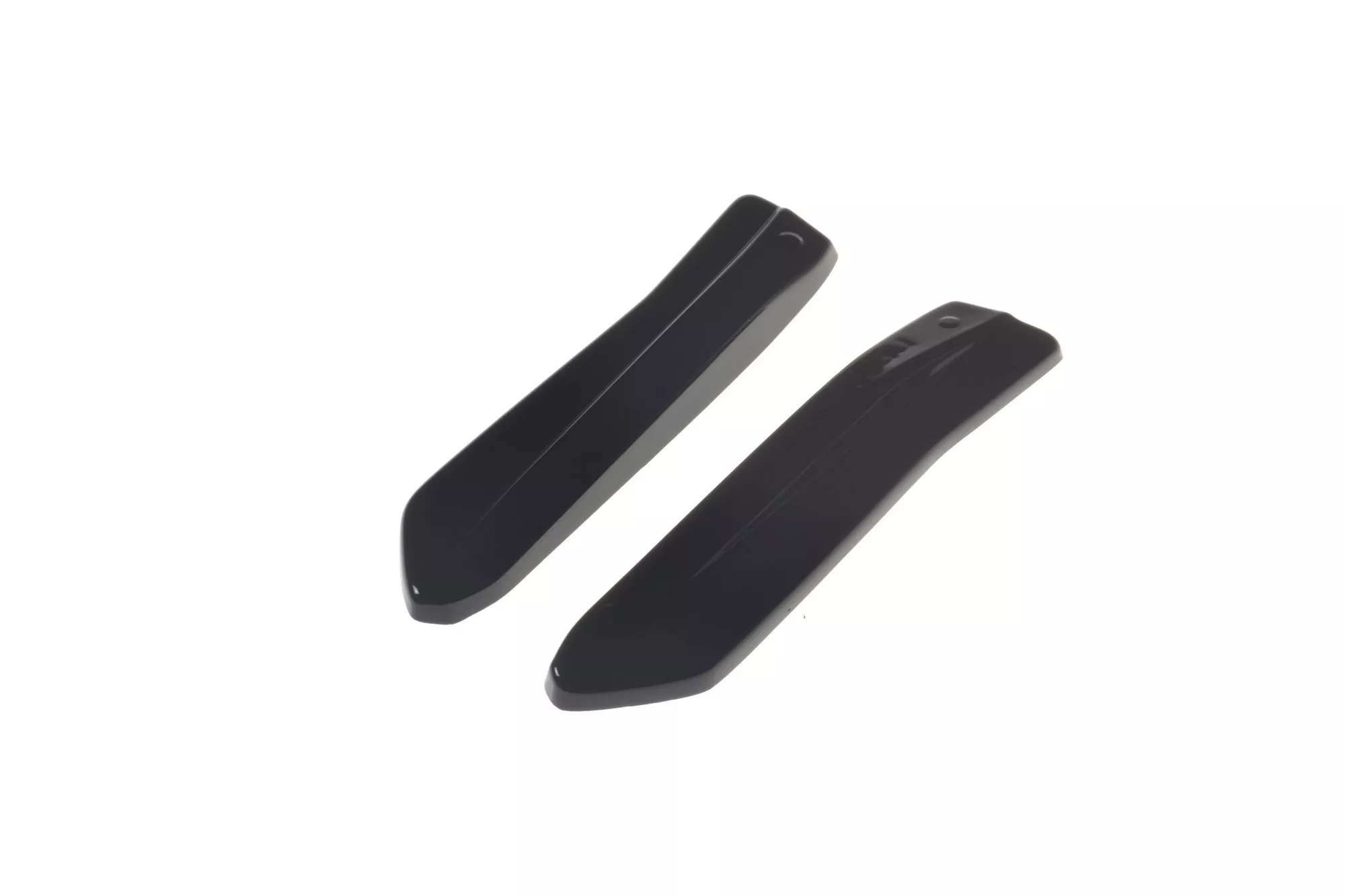 Heck Ansatz Flaps Diffusor Für Lexus NX Facelift(Hybrid) Schwarz Hochglanz