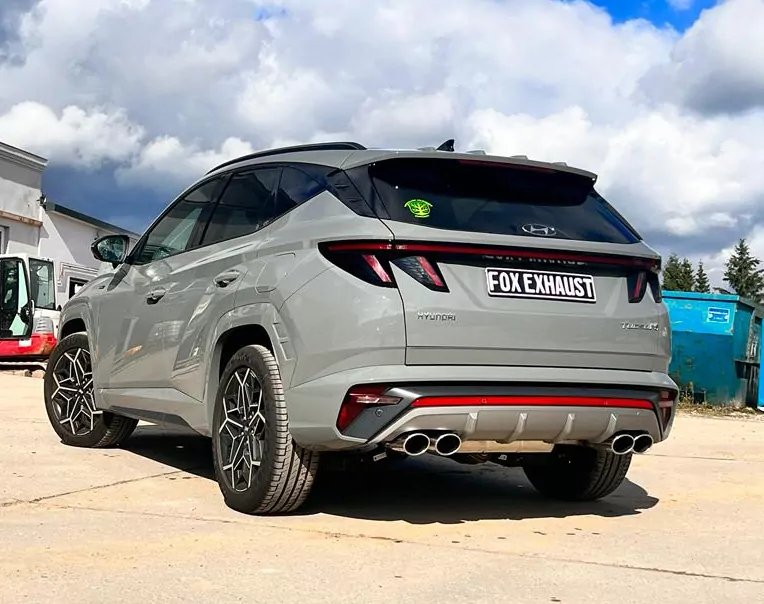 Hyundai Tucson NX4 - 4x2 & 4x4  Endschalldämpfer - 2x115x85 Typ 32 rechts/links