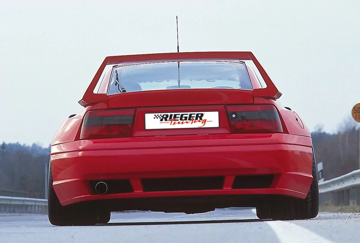 Rieger Heckflügel Breitbau II für Opel Calibra (A) - 3-tür. 03.90- carbon optik