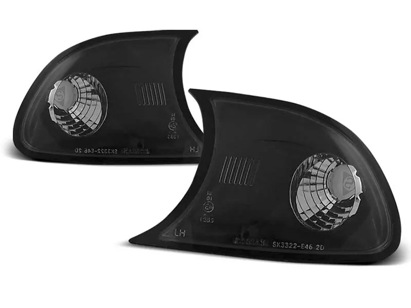 Front Direction Black Fits Bmw E46 04.99-08.01 Coupe