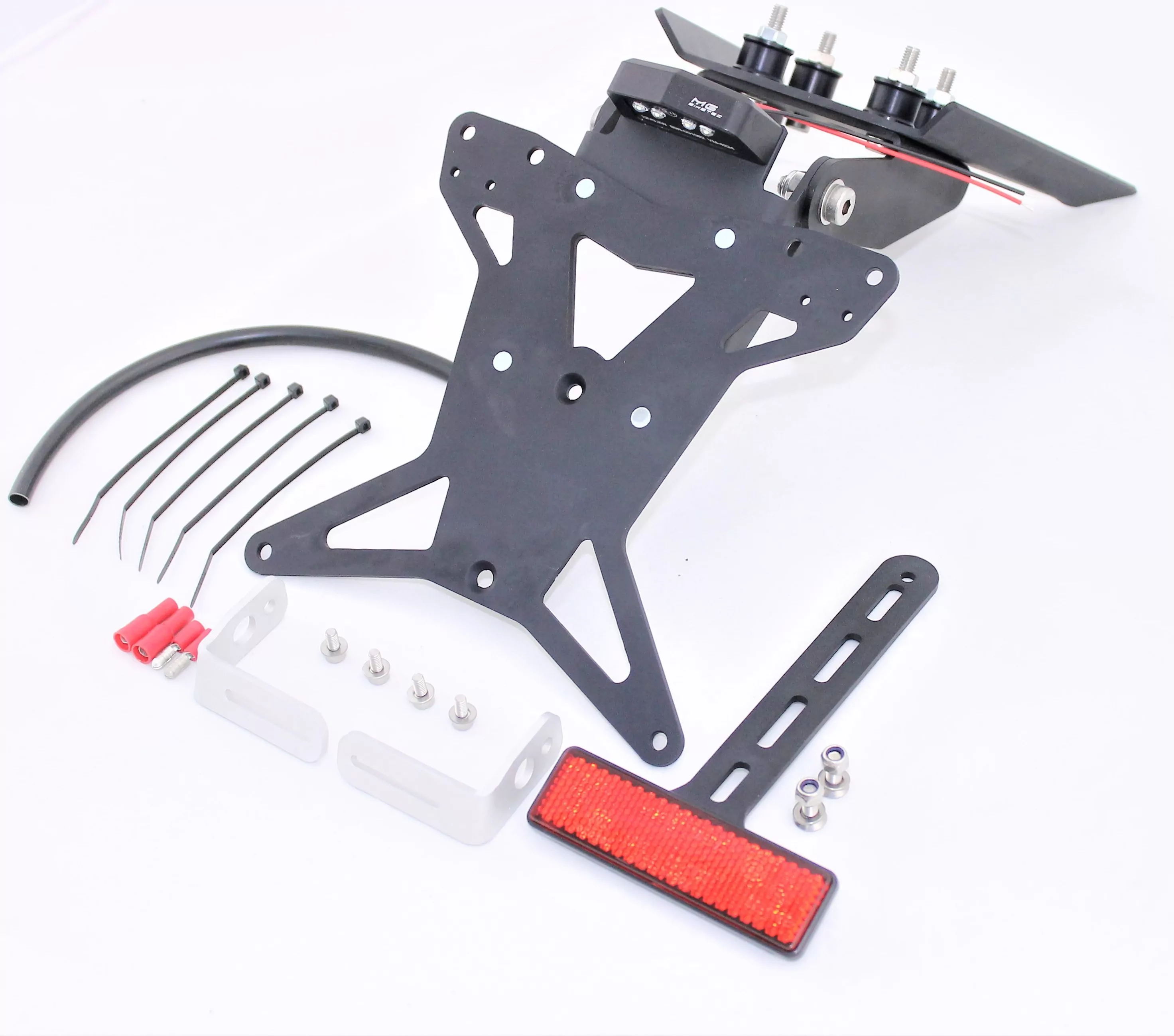 Kurzes Heck - Kennzeichenträger - Kennzeichenhalter für Kawasaki Z 1000 ab 2014-2016