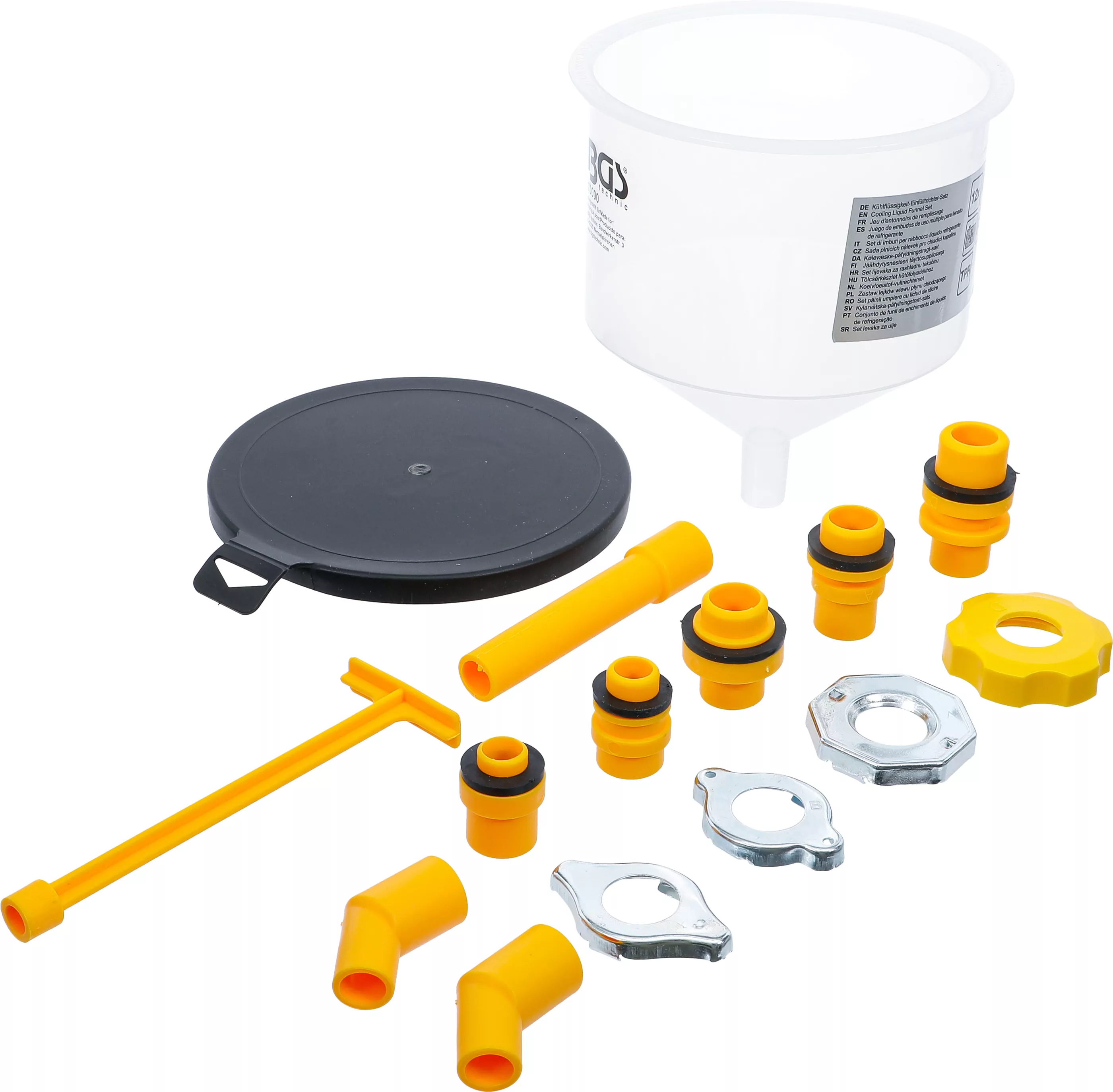 Kühlflüssigkeit-Einfülltrichter-Satz | 12-tlg.