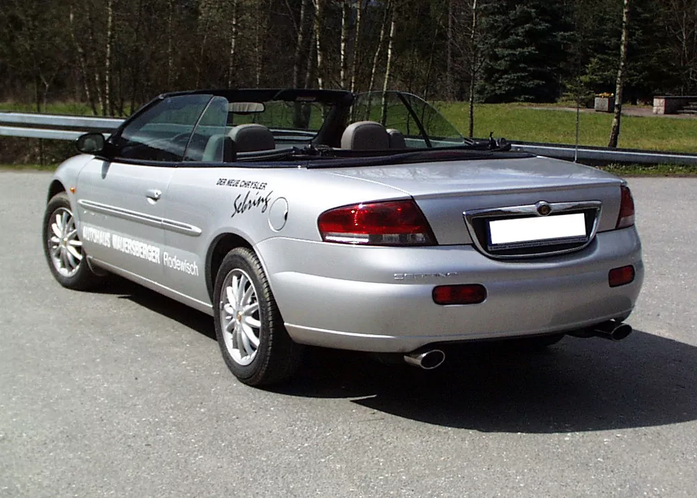 Chrysler Sebring Coupe&Cabrio Typ JR Endschalldämpfer rechts/links - 115x85 Typ 33 rechts/links