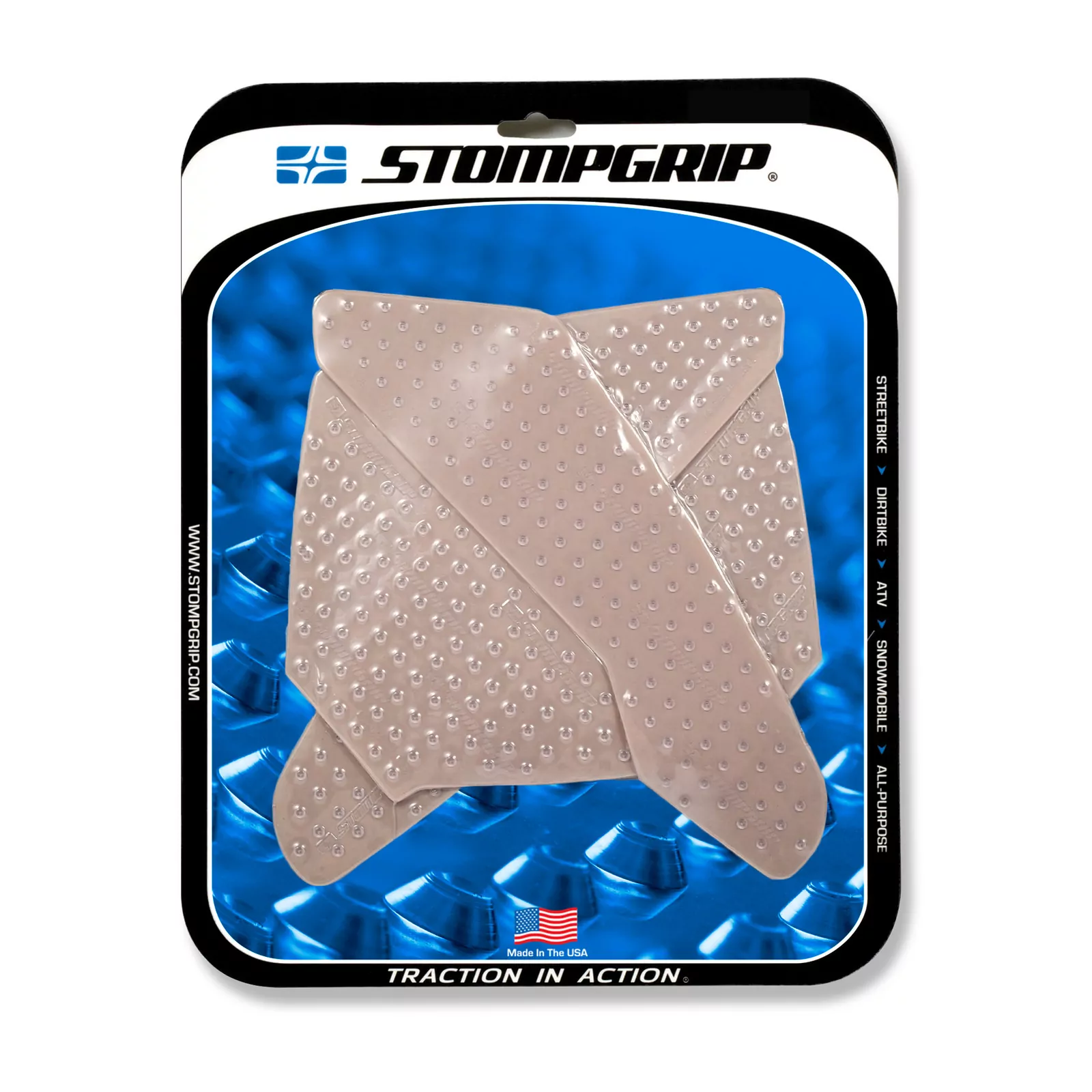Stompgrip Traction Pad Volcano für Honda CBR1000 RR 17-19 Klar