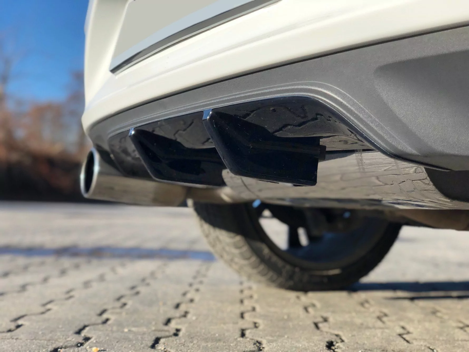 Diffusor Heck Ansatz Passend Für Passend Für OPEL ASTRA K OPC-LINE Schwarz Hochglanz Schwarz Hochglanz