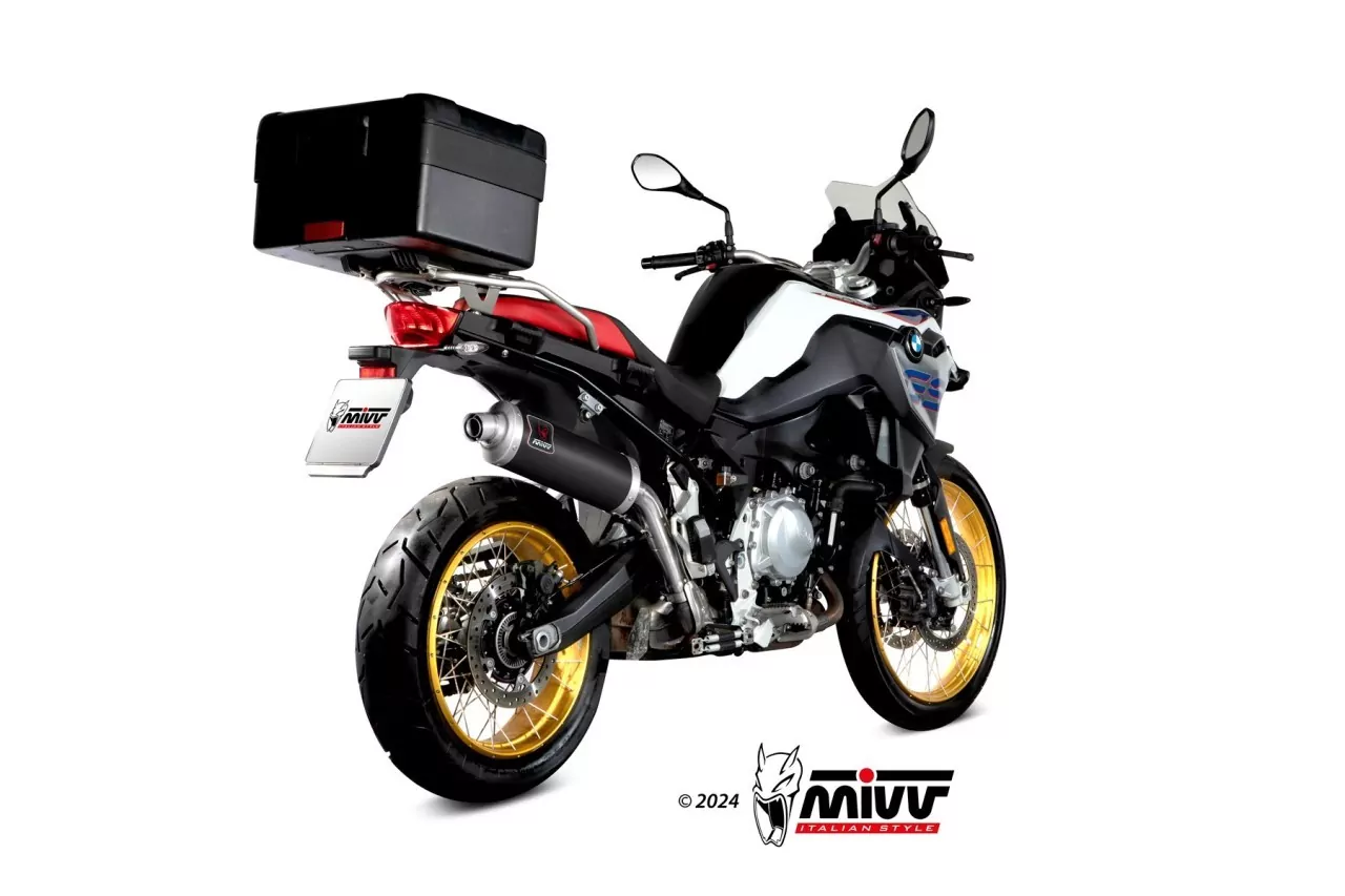 MIVV DAKAR Edelstahl Schwarz BMW F 750 GS 18-24