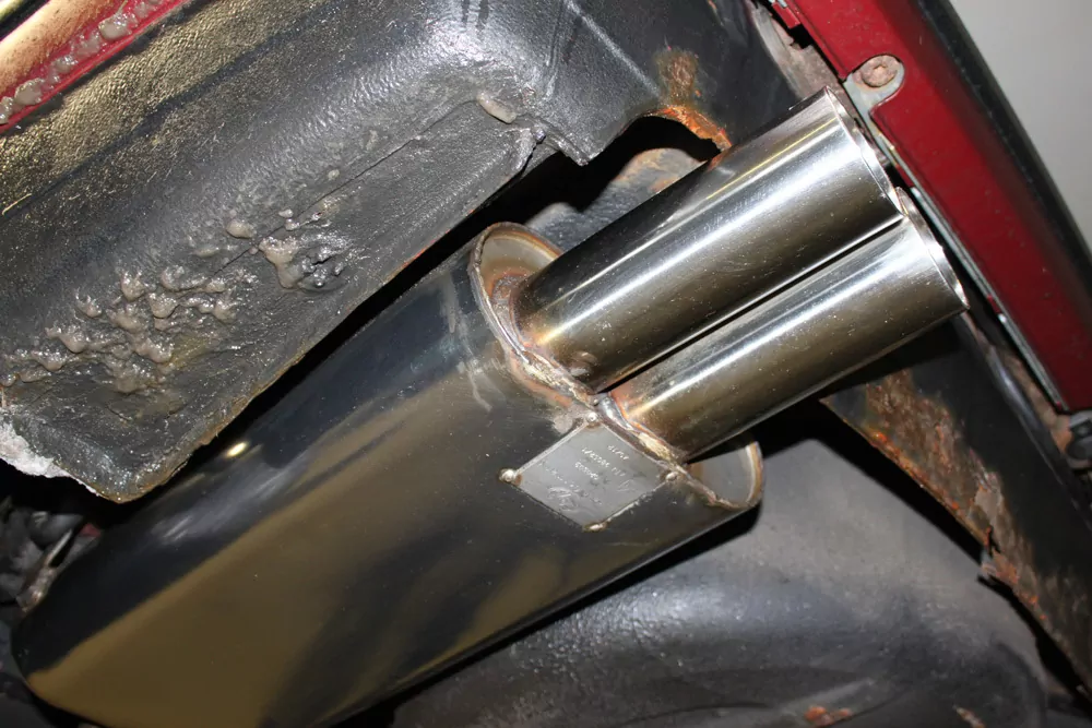 BMW E30 320i/ 325i Facelift  Endschalldämpfer - 2x76 Typ 10