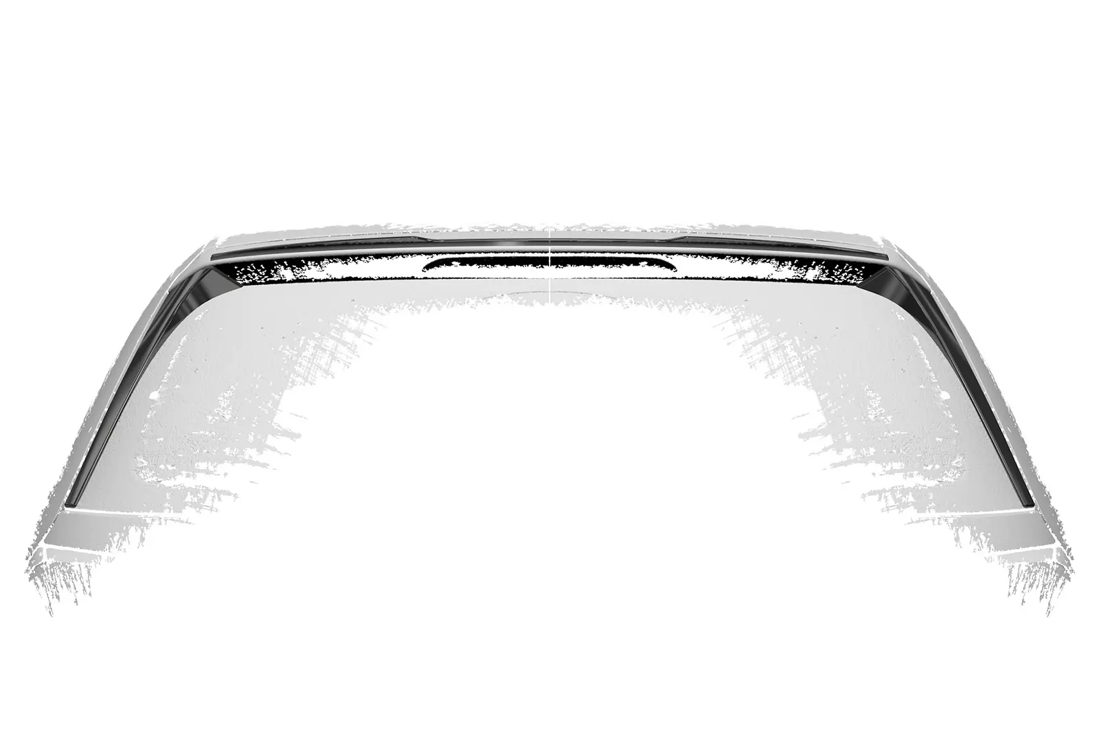 Heckflügel mit ABE für VW Golf 7 Basis HF794-M Carbon Look (matt)