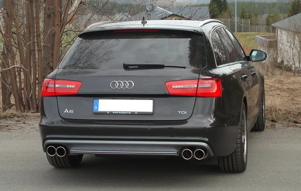 Audi A6 4G - 2,0l TFSI + 2,8l FSI  Endschalldämpfer rechts/links zweiflutig - 2x90 Typ 16 rechts/links