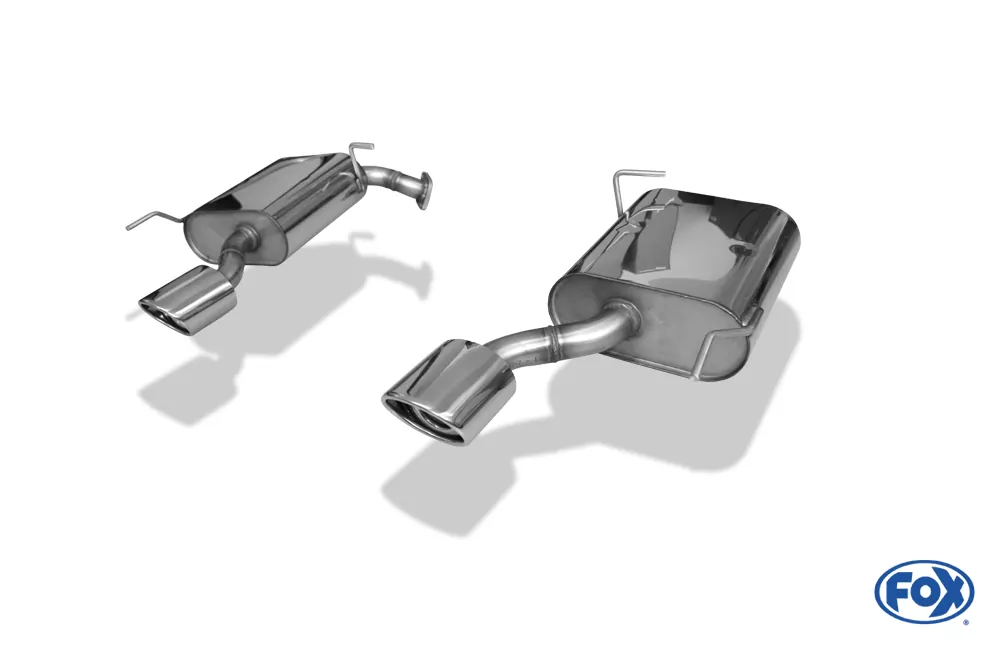 Chevrolet Captiva KLAC  Endschalldämpfer rechts/links - 115x85 Typ 33 rechts/links