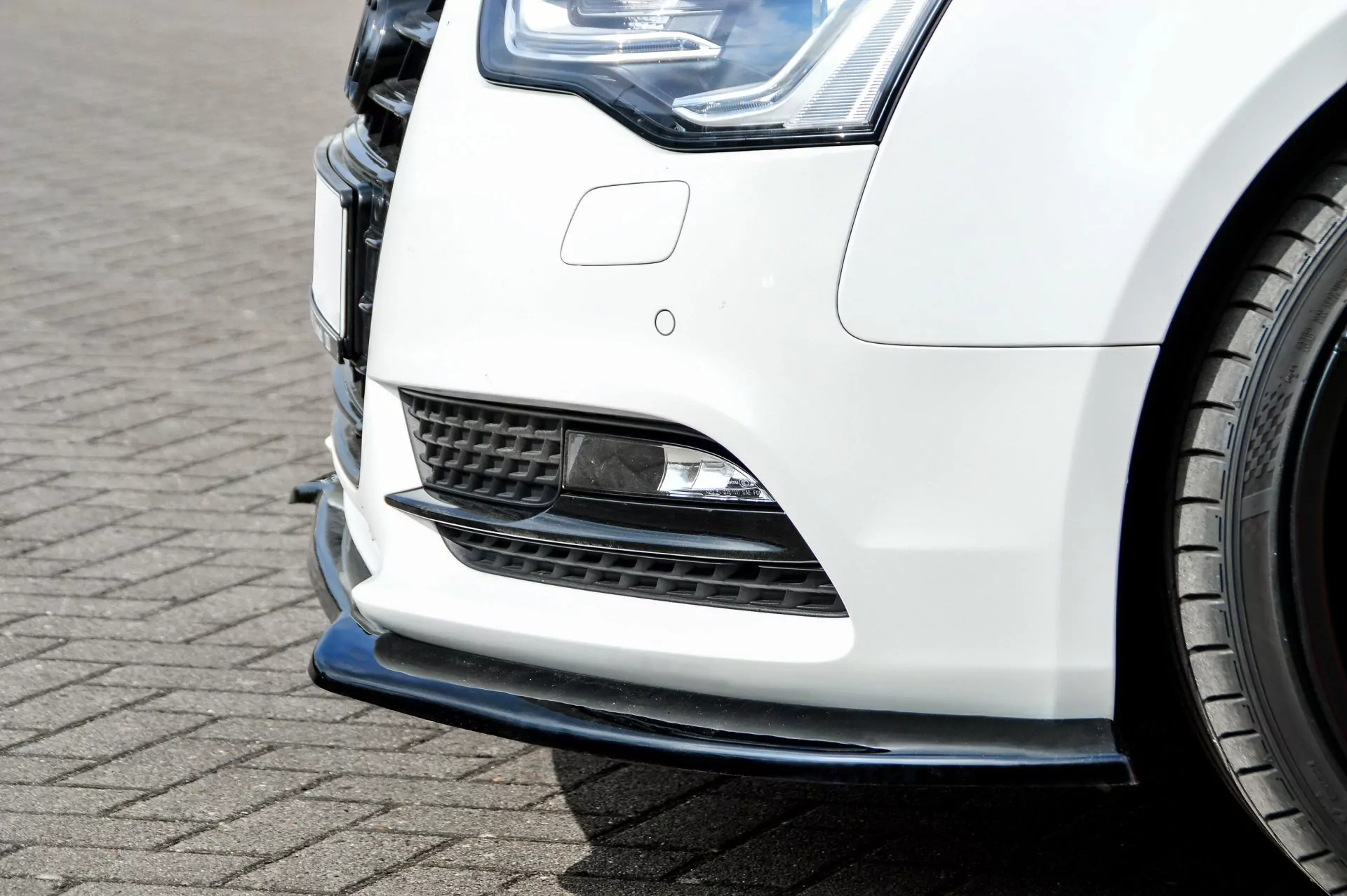 Cup Frontspoilerlippe für Audi A5 B8 Facelift Bj. 2011-2016