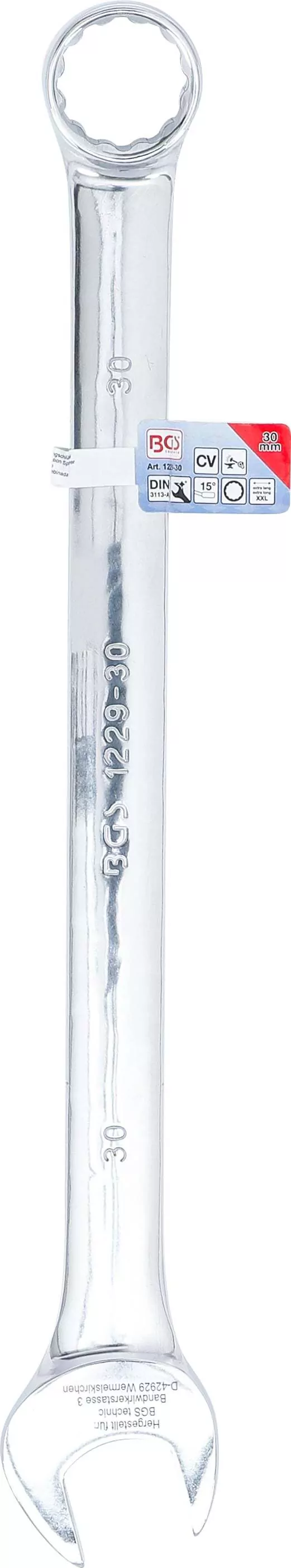 Maul-Ringschlüssel | extra lang | SW 30 mm