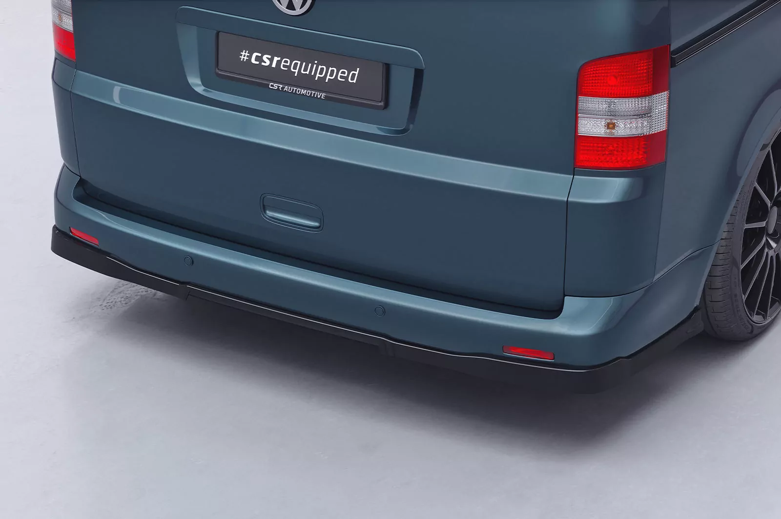 Heckansatz für VW T5 HA269 Strukturiert (schwarz matt)