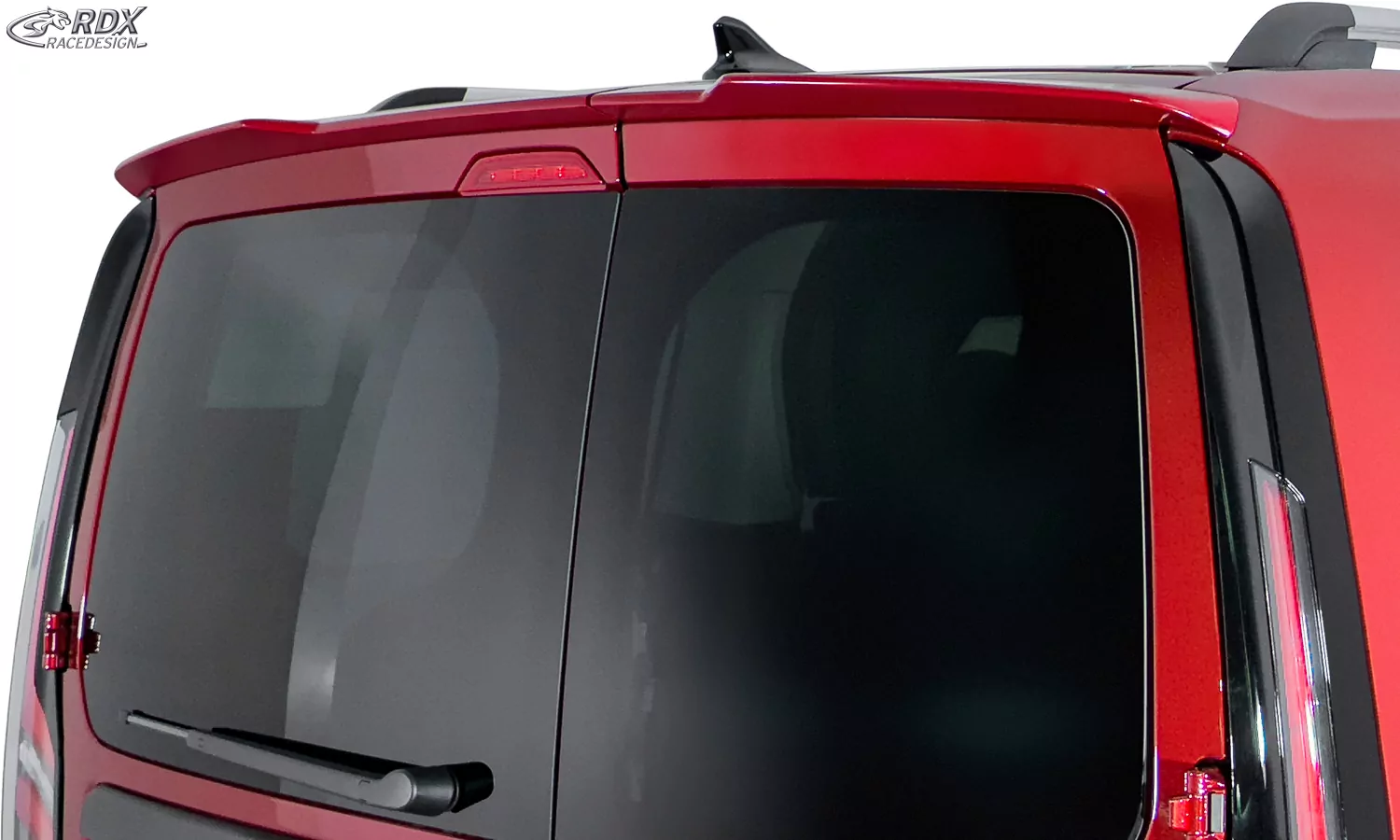 RDX Heckspoiler für VW Caddy SB 2K 2KN (2020+) mit geteilter Heckklappe Flügeltüren Dachspoiler Spoiler Flügeltürer