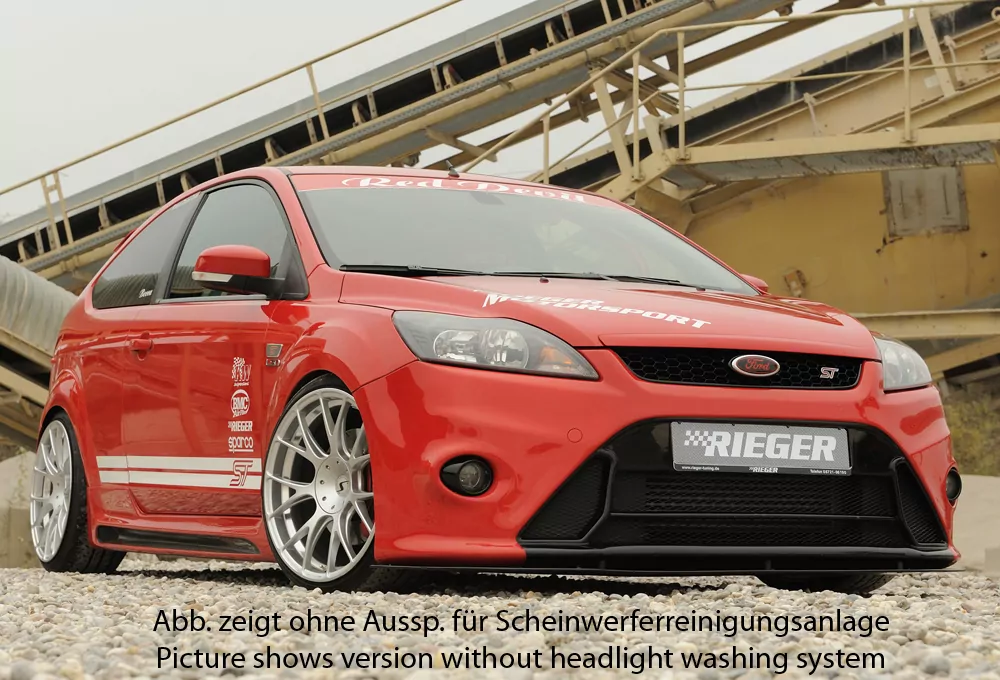 Rieger Spoilerstoßstange für Ford Focus 2 ST - 5-tür. 02.08-01.11 (ab Facelift) carbon optik
