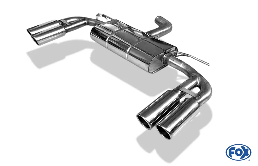 Audi A3 - 8V Limousine "mit S-Line oder S3 Stoßstange"  Endschalldämpfer quer Ausgang rechts/links - 2x80 Typ 16 rechts/links