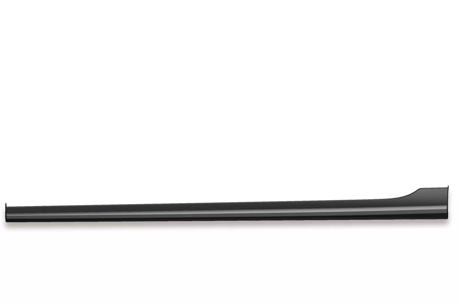 Seitenschweller für VW Golf V Typ 1K Lackierfreundlich (schwarz matt)