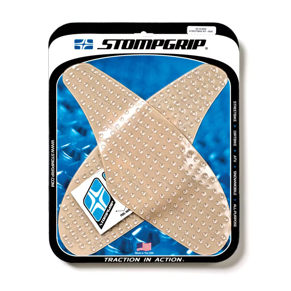 Stompgrip Traction Pad Volcano für Kawasaki Ninja ZX-10R 04-07 Klar