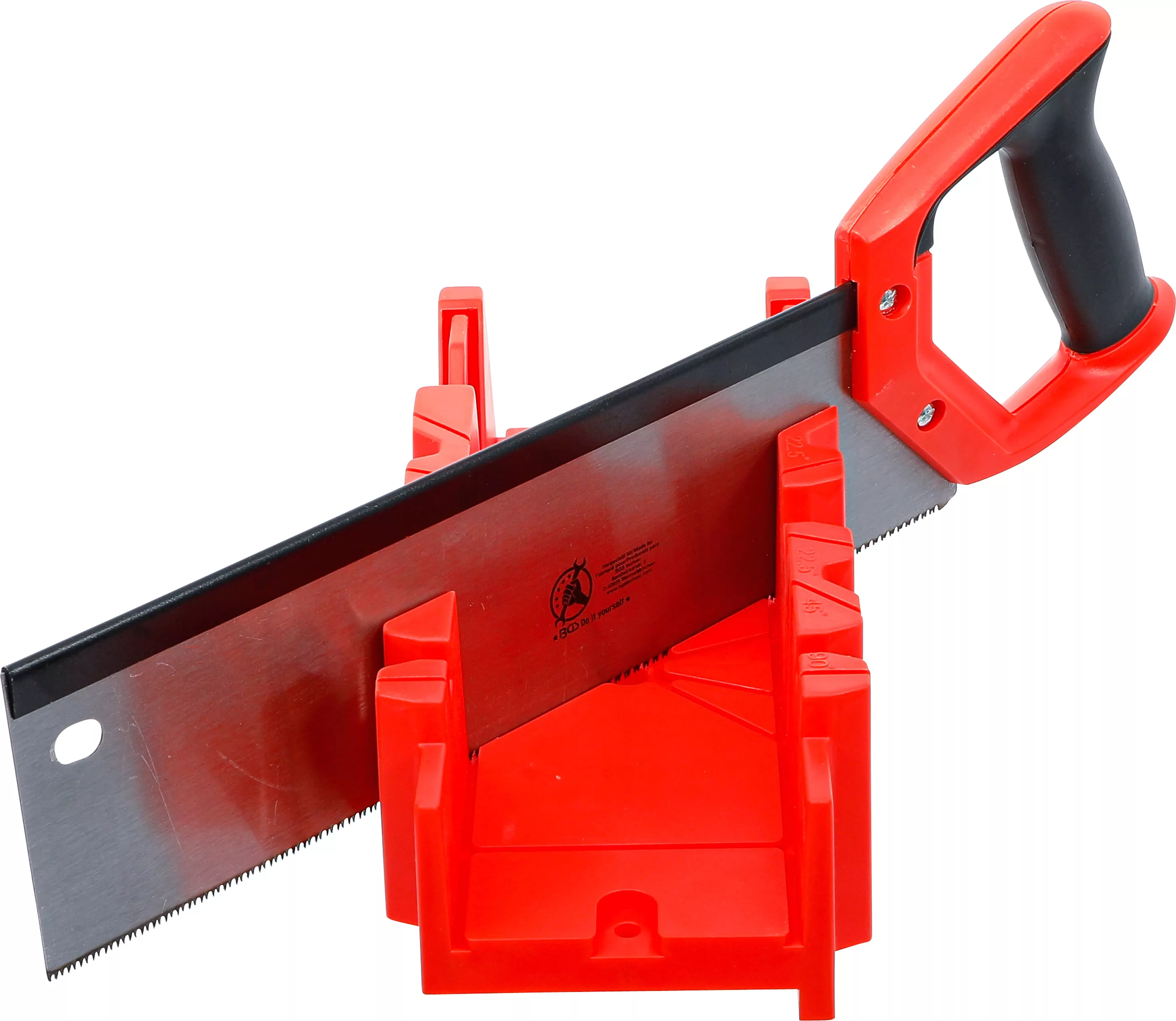 Kunststoff-Gehrungslade | 300 x 130 x 80 mm | mit Rückensäge