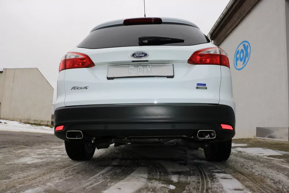 Ford Focus III Ecoboost - Turnier/ Kombi  Endschalldämpfer Ausgang rechts/links - 145x65 Typ 59 rechts/links